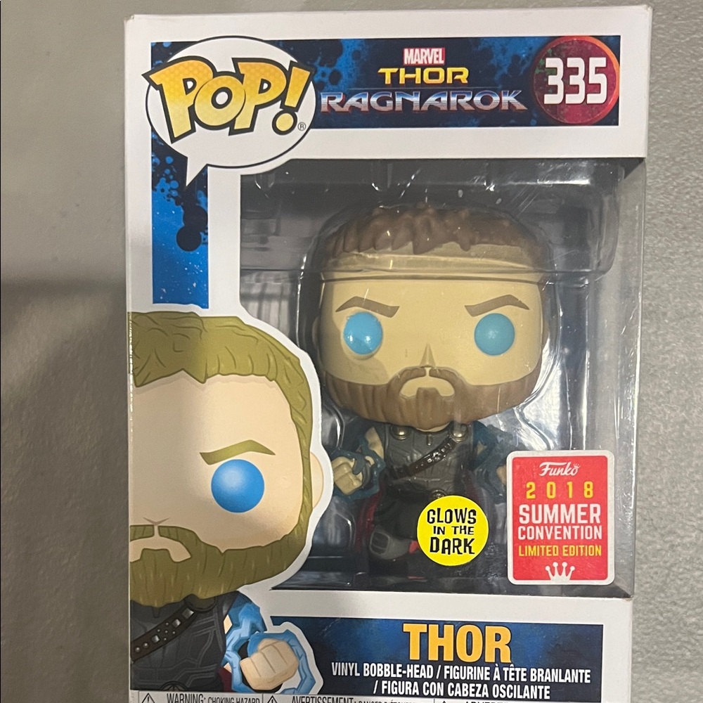 Funko Pop Thor Ragnarok Glow-in-the-Dark Figure